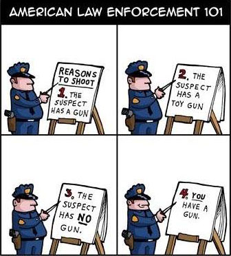 American Law Enforcement 101 Comic