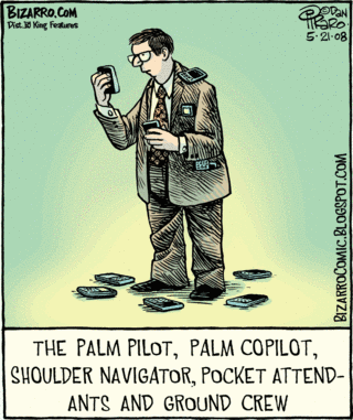 Palm Pilot Comic