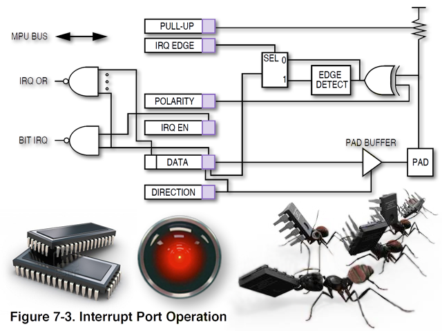 DragonBall Interrupt Port Operation