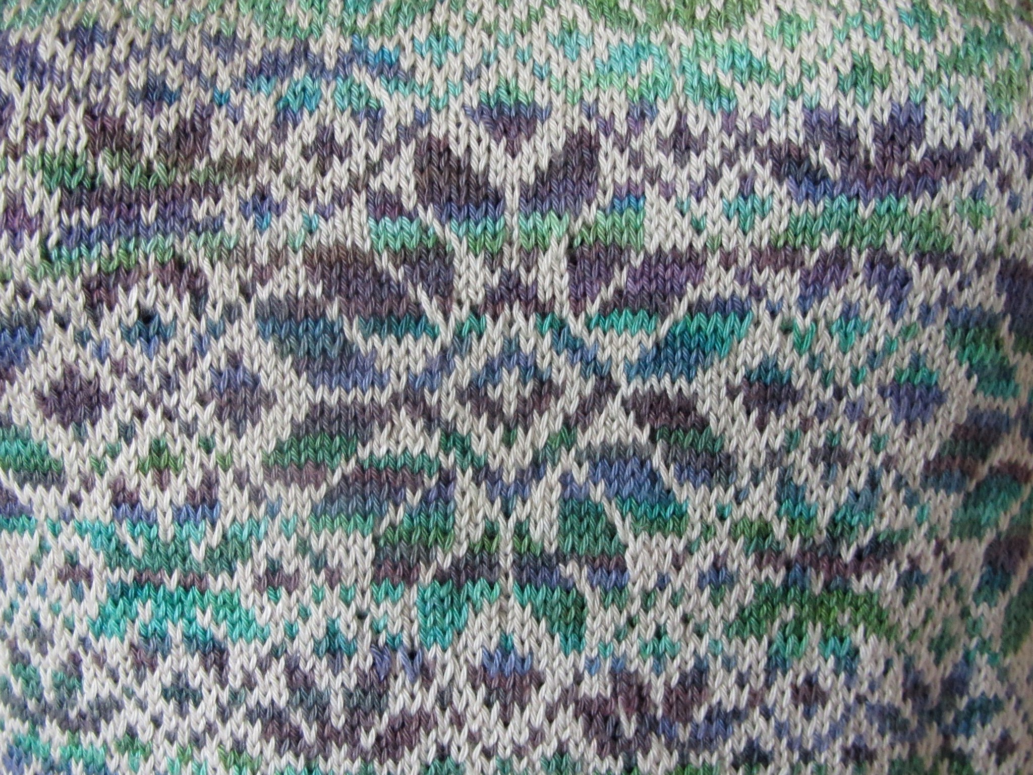 Fair Isle Sweater Dress Star Detail